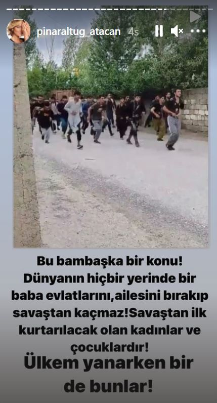 Afgan mültecilerin videosunu Paylaşan Pınar Altuğ isyan etti: Ülkem yanarken...