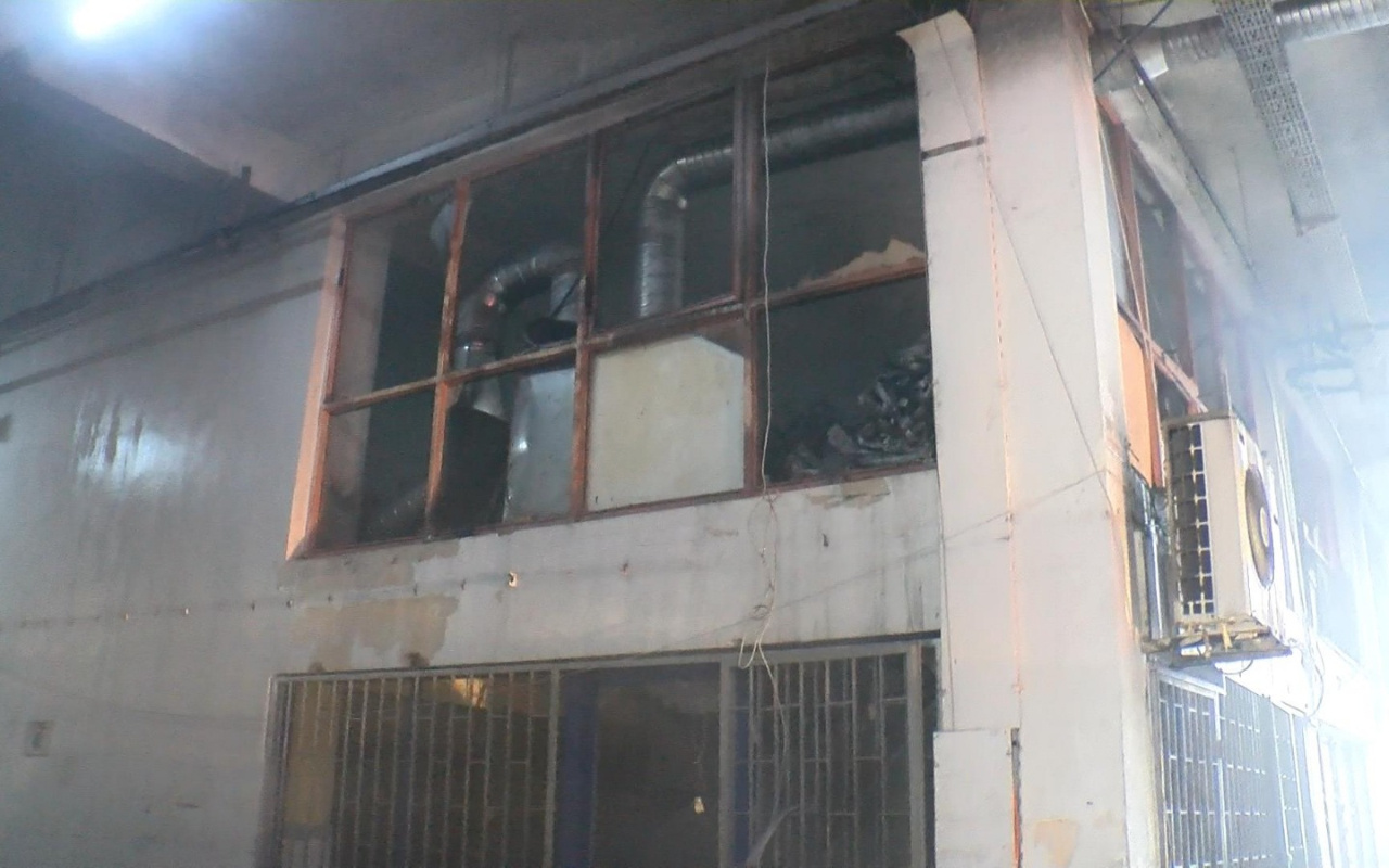 İstanbul Eyüpsultan'daki bir iş yerinde patlama meydana geldi