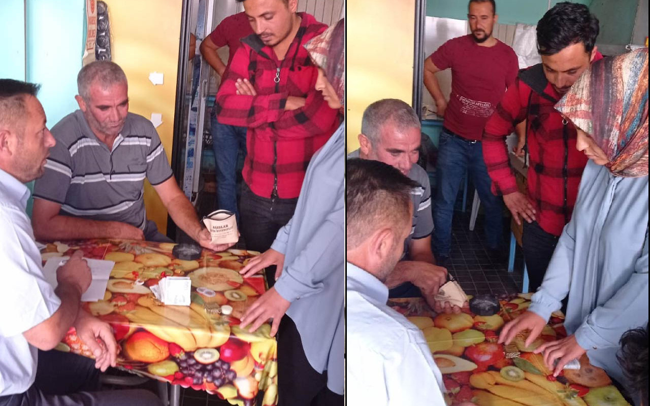 Konya'da alkışlanacak hareket! Alışveriş yaparken markette buldu