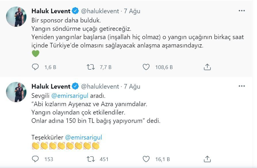 Emir Sarıgül'ün eski eşinden Haluk Levent'e: 1 aydır kızlarını görmüyor ama bağış yapmış