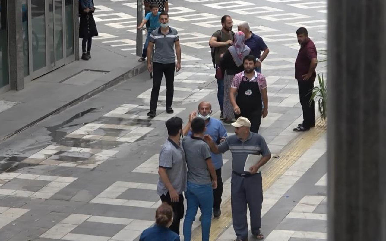 Adıyaman'da ATM sırasında ortalık karıştı! Tabureli kavgaya tutuştular