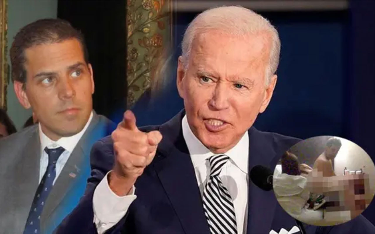 ABD Başkanı Joe Biden'a büyük şok! Oğlu Hunter Biden'ın +18'lik çıplak görüntüleri sızdı