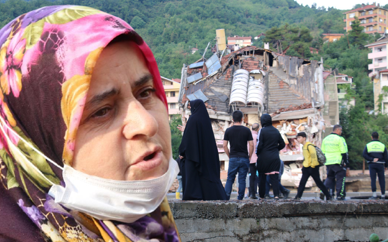 Kastamonu'de sel felaketi! 'Birbirimize sarılarak ağladık' deyip anlattı: Öleceğiz artık
