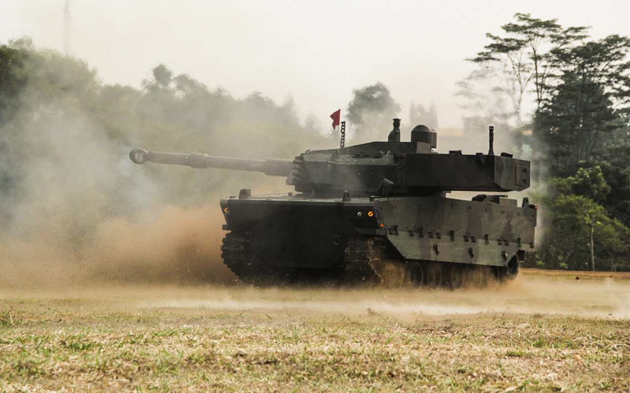 Endonezya ordusunun da kullanacağı seri üretimdeki Kaplan tankı IDEF'te boy gösterecek