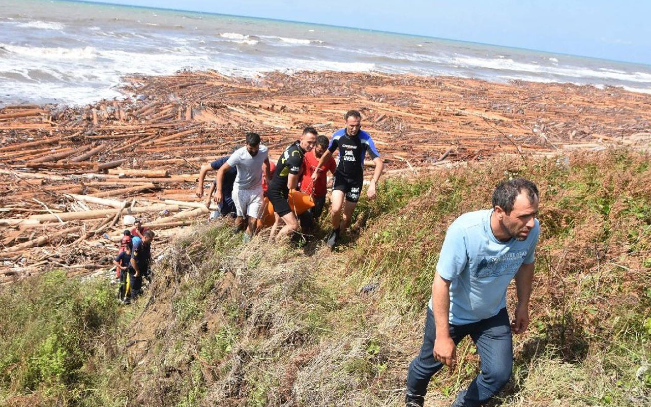 Sinop'ta tomrukların arasından cansız kadın bedeni çıktı