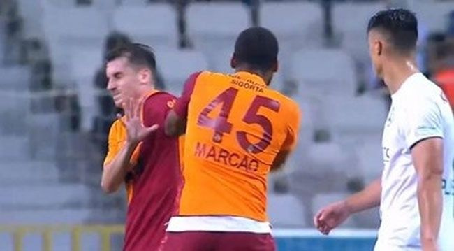 Galatasaray'da skandal! Marcao takım arkadaşını yumrukladı