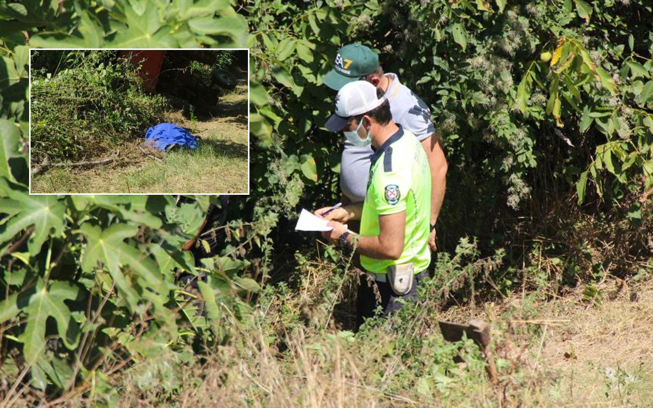 Kocaeli'de ölen eşine mevlit hazırlığı yaparken traktör altında can verdi