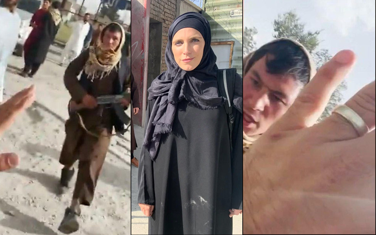Taliban CNN ekibine canlı yayında dehşeti yaşattı! 'Çok üzücü' deyip anlattı: Kırbaçla...