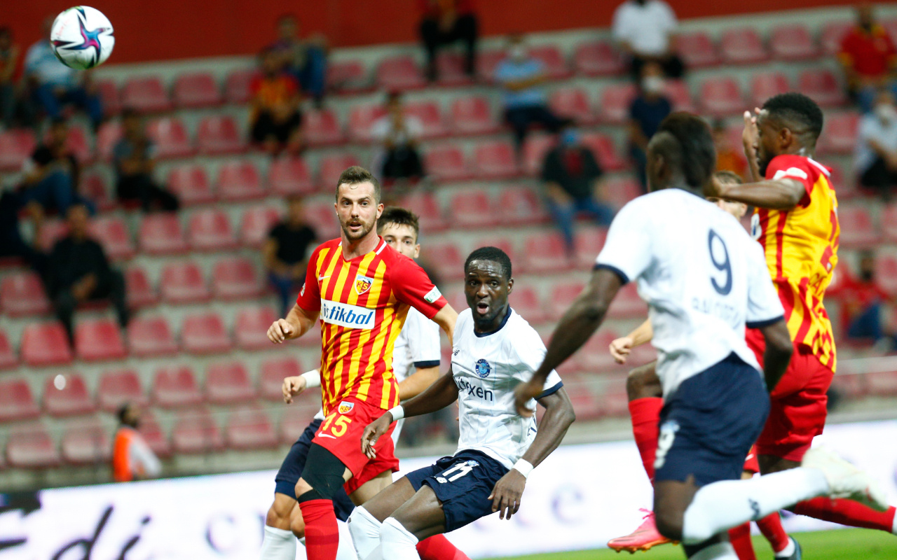 Kayserispor ile Adana Demirspor berabere kaldı