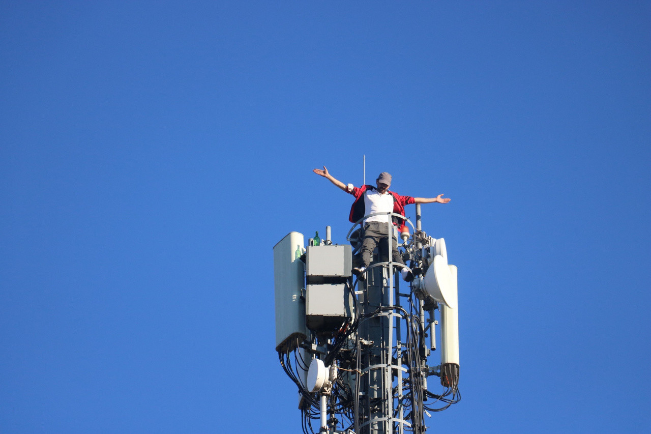 Sivas'ta film seyreder gibi izlediler! Korku dolu anlar yaşattı