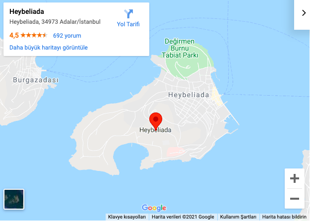 Heybeliada nerede nereye bağlı Heybeliada yangın haberleri son durum