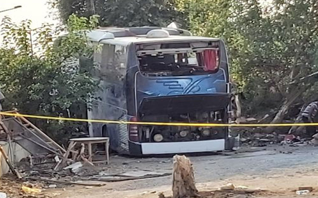 Mersin'de yolcu otobüsü devrildi! 33 yaralı var