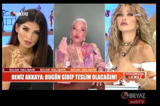 Beyaz TV Söylemezsem Olmaz sunucusu Deniz Akkaya'ya Selin Ciğerci şoku hapse girdi!