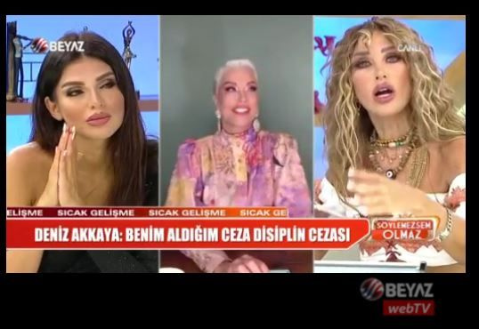 Beyaz TV Söylemezsem Olmaz sunucusu Deniz Akkaya'ya Selin Ciğerci şoku hapse girdi!