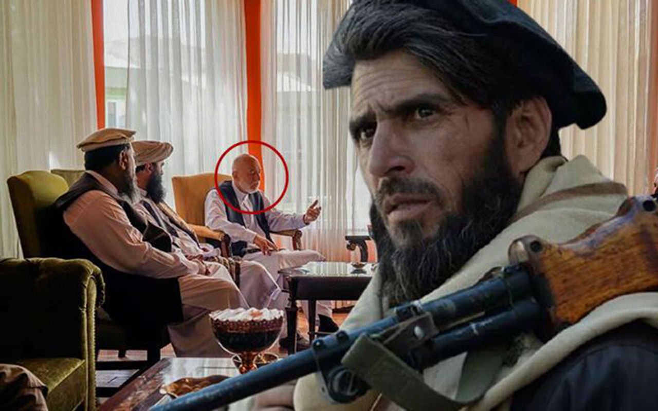 Eski Afganistan Devlet Başkanı Hamid Karzai'nin ev hapsinde tutulduğu ortaya çıktı