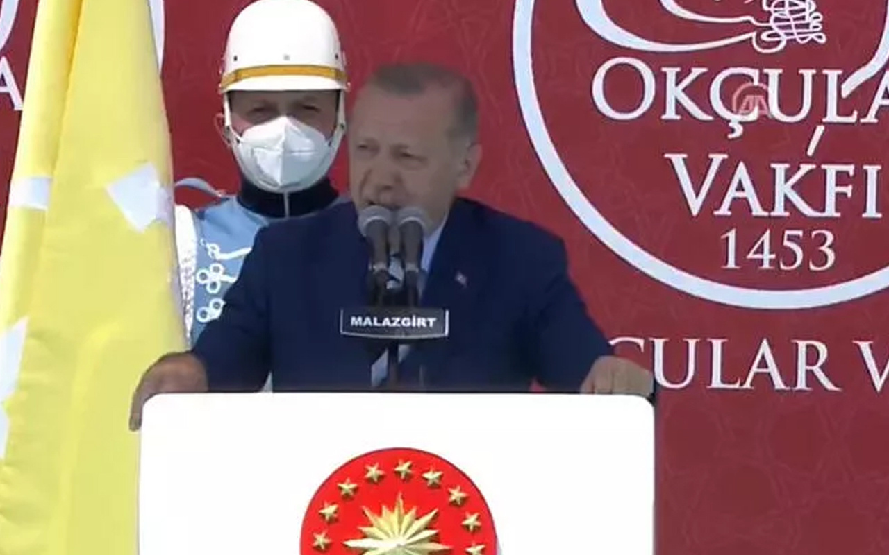 Cumhurbaşkanı Erdoğan: Büyük ve güçlü Türkiye yolunun kesilmesine rıza göstermeyeceğiz