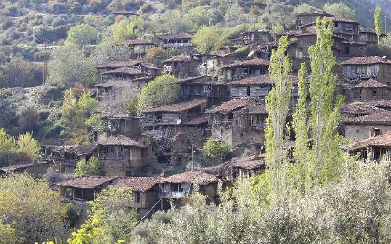 8 kişinin yaşadığı "Hayalet köy"e butik otel açtı! Anneannesinden kalmış