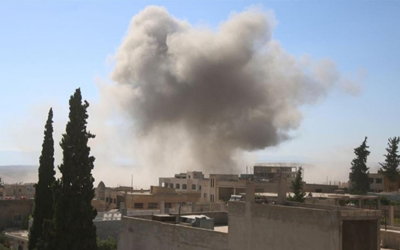 Suriye'nin Afrin ilçesine hava saldırısı düzenlendi