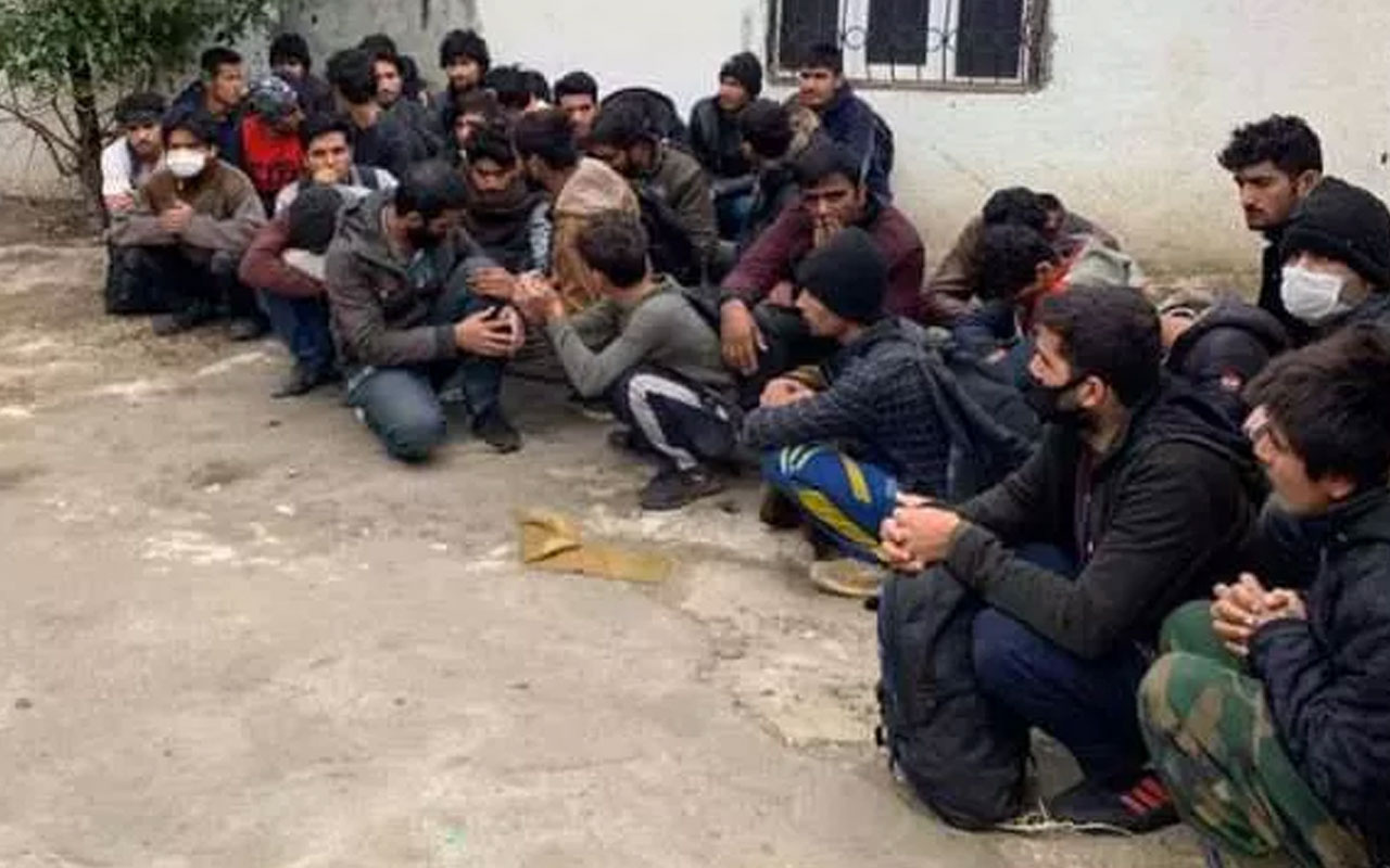 Ankara'da 35 düzensiz göçmen yakalandı