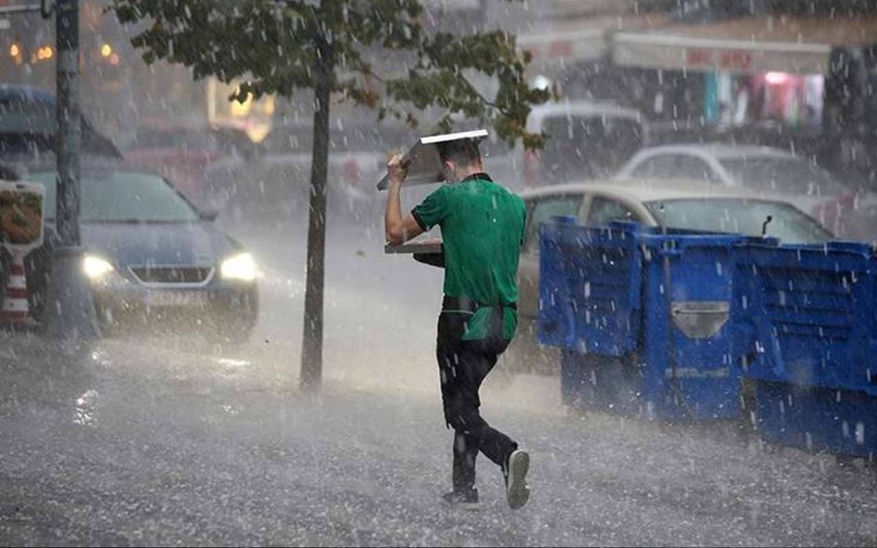 İstanbul'a sağanak ve dolu yağışı geliyor! Meteoroloji uyardı Orhan Şen saat verdi