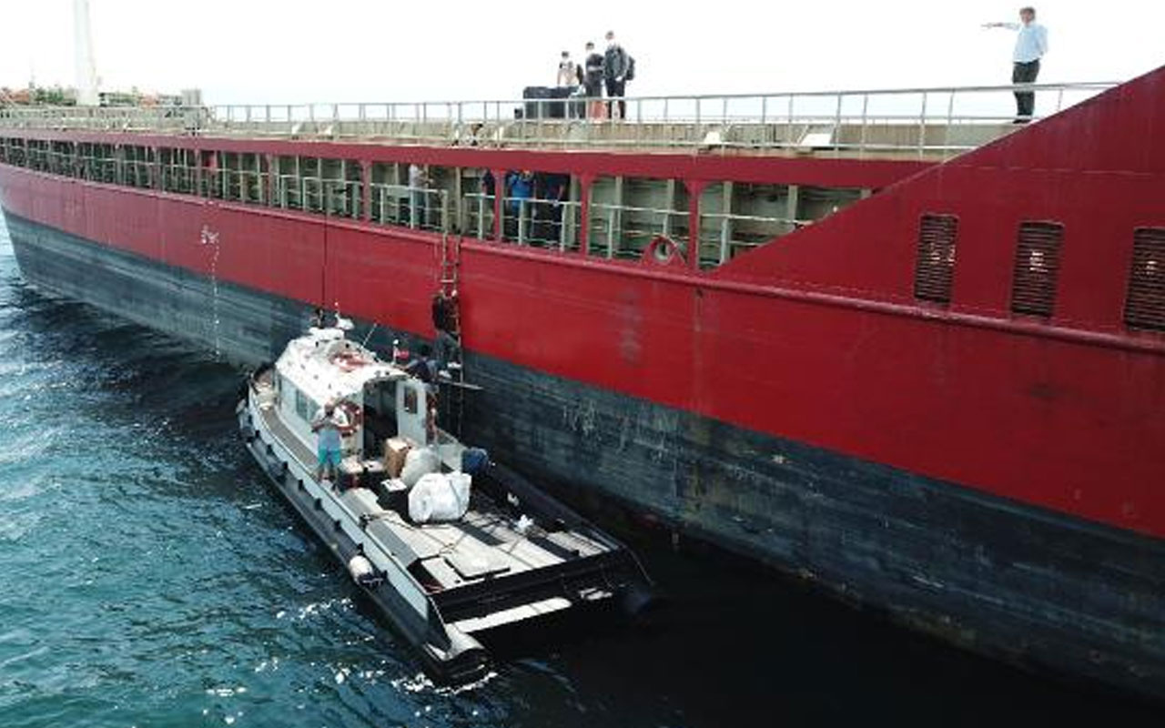 Kocaeli'de gemide pozitif vakalar çıktı mürettebat karantinaya alındı