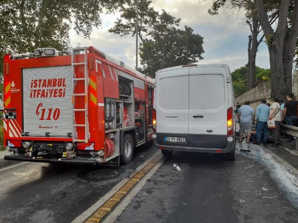 Bakırköy'de kaza sonrası cadde savaş alanına döndü! 4 yaralı var