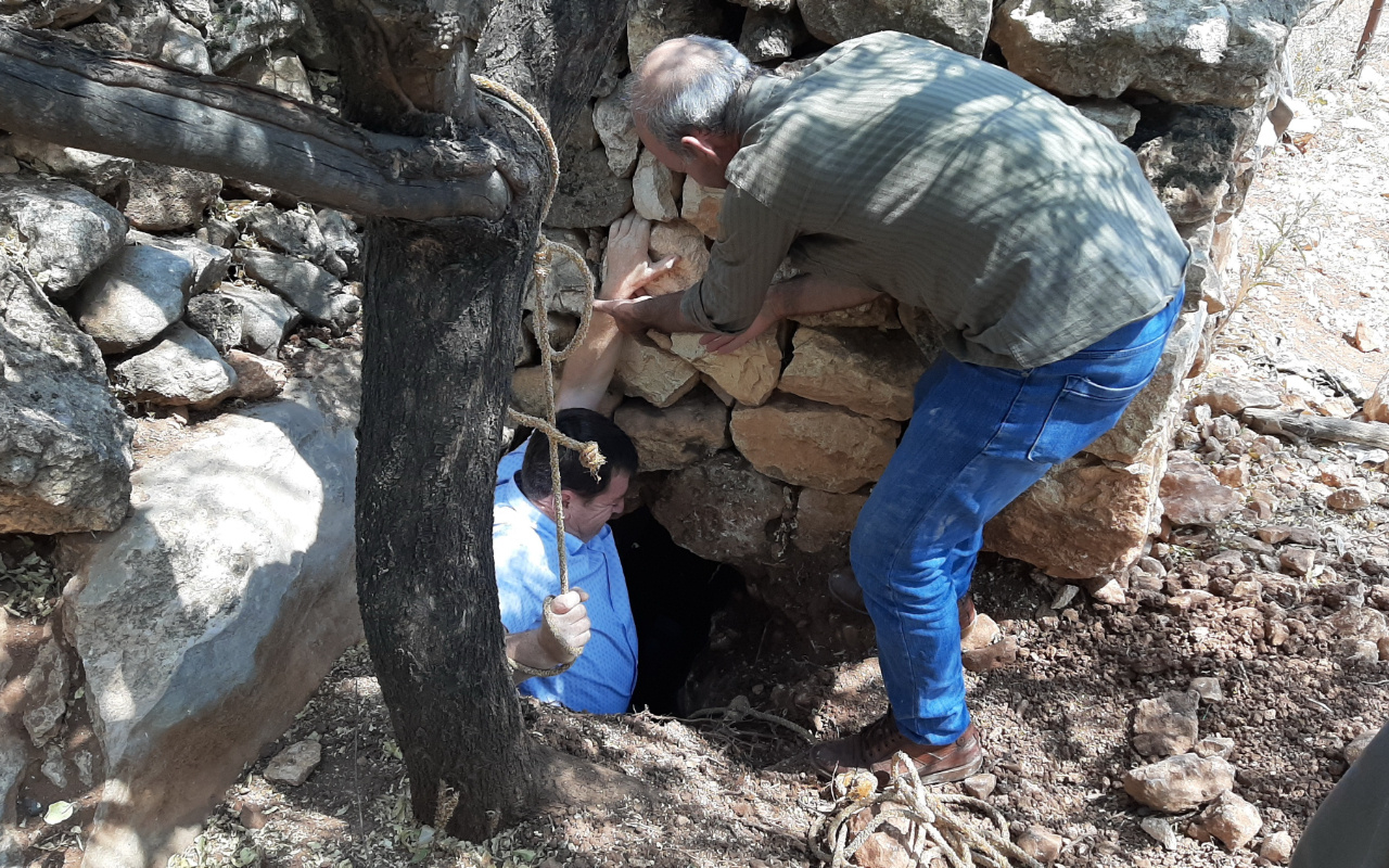 Adıyaman'da foseptik çukuru kazarken ortaya çıktı! İçini görünce şok oldu