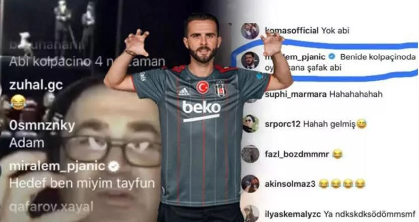 Şafak Sezer'den Beşiktaşlı Miralem Pjanic'e 'Kolpaçino' cevabı: Bizim eve gel...