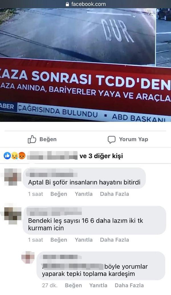Terkirdağ'da 6 kişinin öldüğü tren kazasıyla ilgili makinistten tepki çeken yorum! 'Bendeki leş sayısı 16'