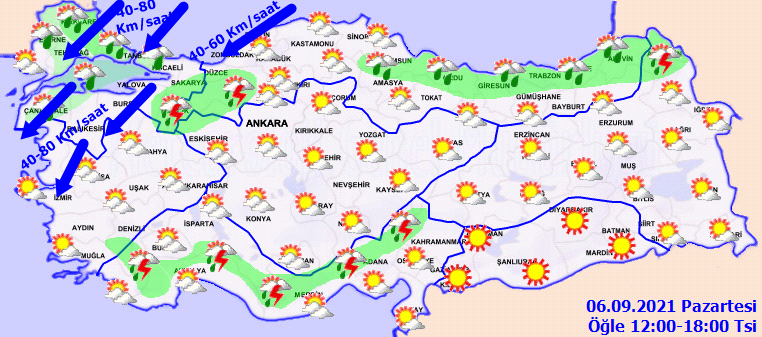 Meteoroloji İstanbul ve çok sayıda kente alarm verdi! Sarı kodlu sağanak yağış uyarısı