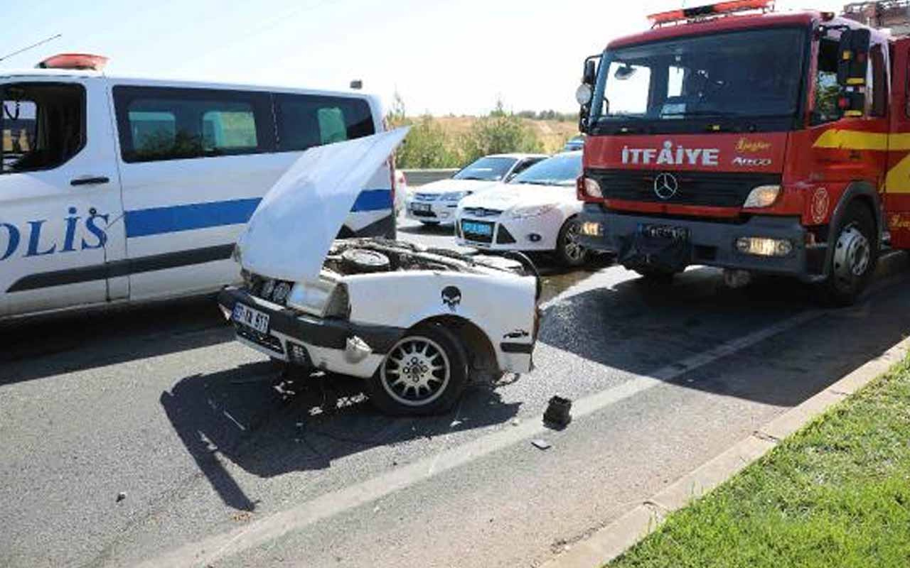 O model yine ortadan ikiye bölündü! Gaziantep'teki kazada 2 kişi öldü 2 kişi yaralandı