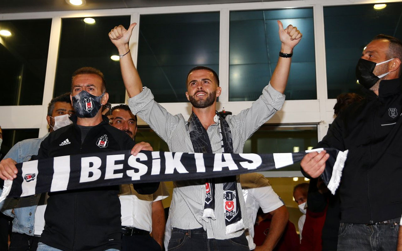 Beşiktaş'ın yeni transferi Pjanic İstanbul'a geldi