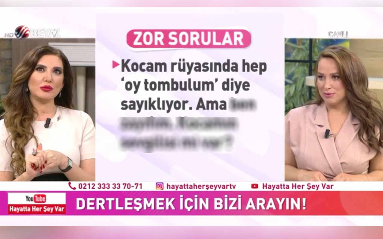 Kocasının rüyasını sordu! "Oy tombulum' diye sayıklıyor ama ben zayıfım"