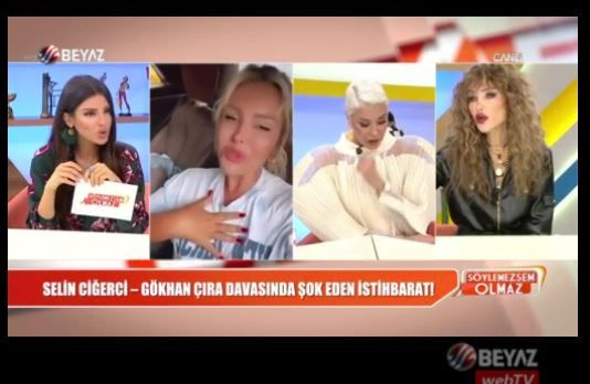 Beyaz Tv Söylemezsem Olmaz'da Selin Ciğerci Gökhan Çıra boşanmasıyla ilgili bomba iddia