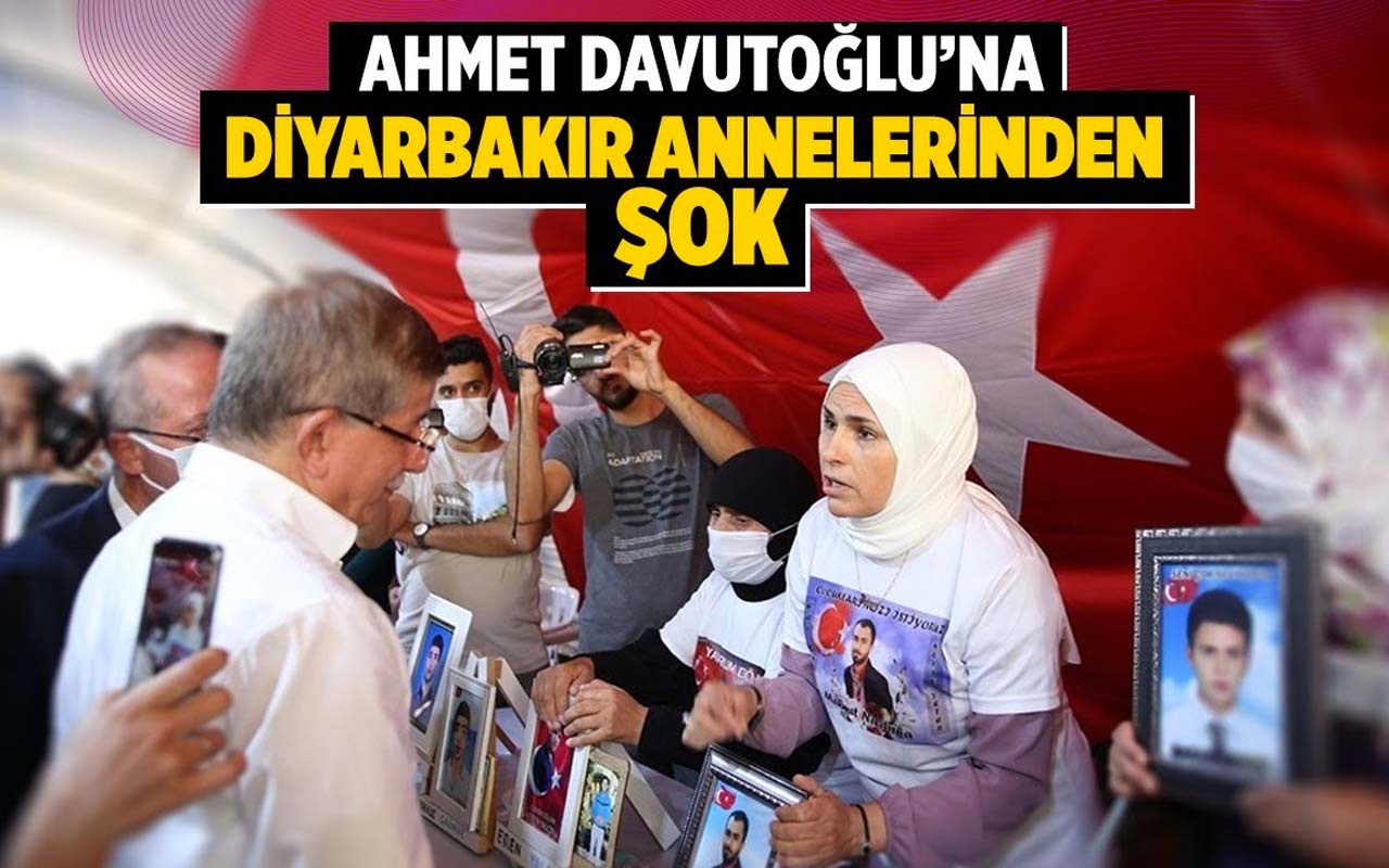Ahmet Davutoğlu'na Diyarbakır annelerinden şok!