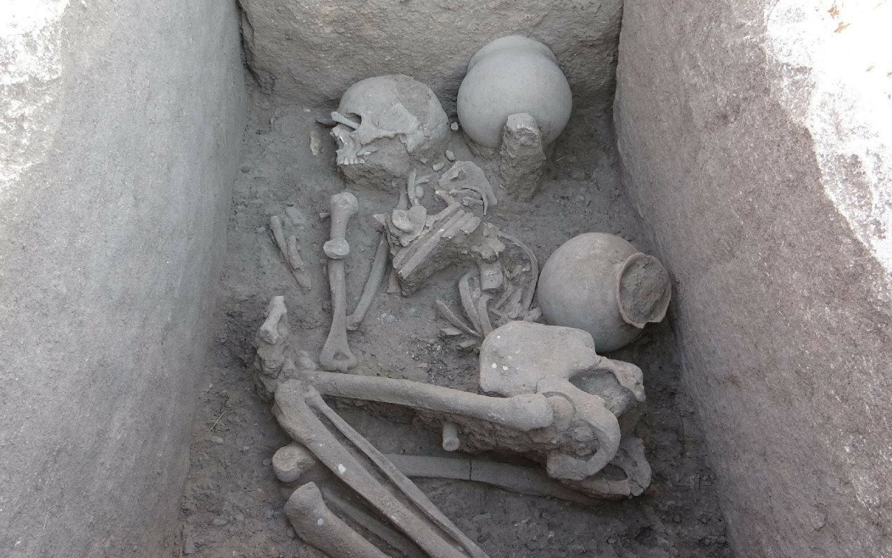 Diyarbakır Çayönü Höyüğü'nden sandık tipi mezar çıktı