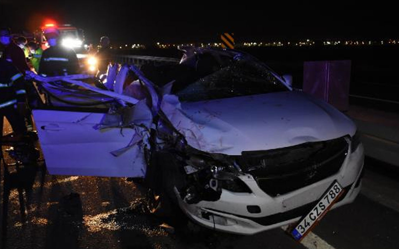 Adana'ya gidiyorlardı! Düğün yolunda feci kaza: 2 kişi öldü, 4 yaralı var