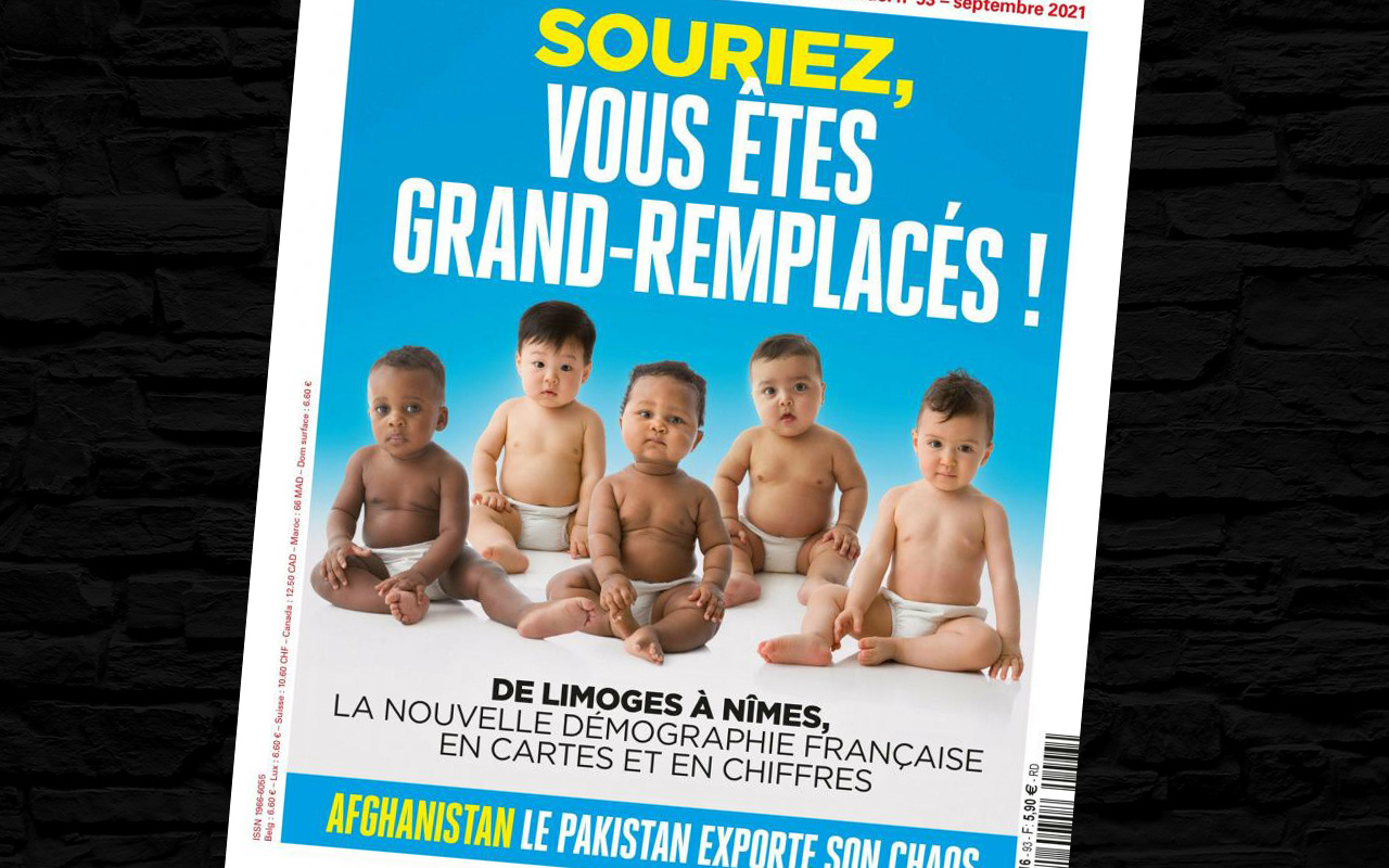 Fransa'da farklı etnik kökenden bebeklerin kullanıldığı ırkçı dergi kapağı tepki topladı