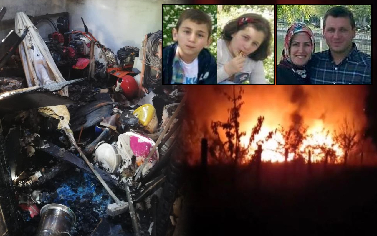 Sakarya'da 4 kişilik aile yanarak öldü! Felaketin boyutu ortaya çıktı: Geriye enkaz yığını kaldı