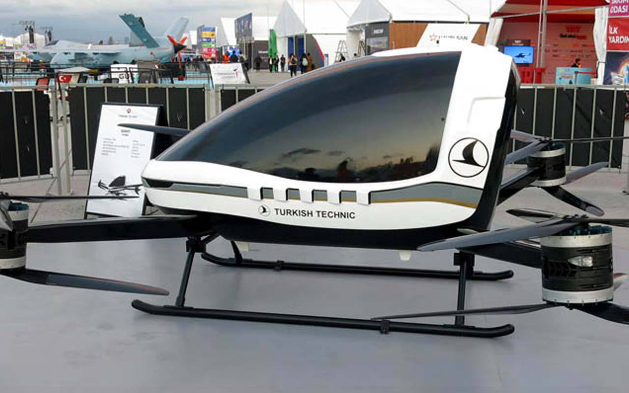 THY'nin yeni hava aracı "Esinti" TEKNOFEST'te görücüye çıktı