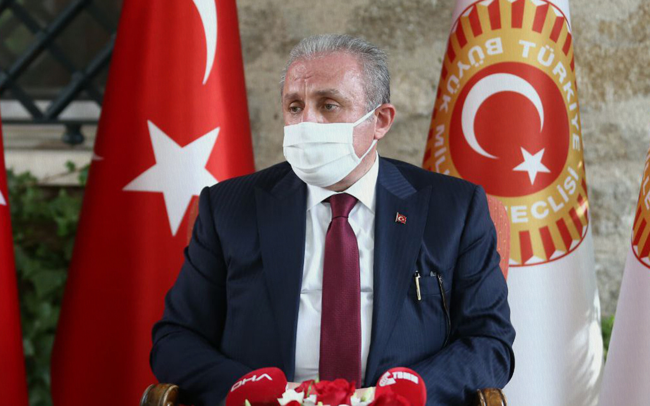 TBMM Başkanı Mustafa Şentop yüzlerine söyledi Avrupa utanmalı