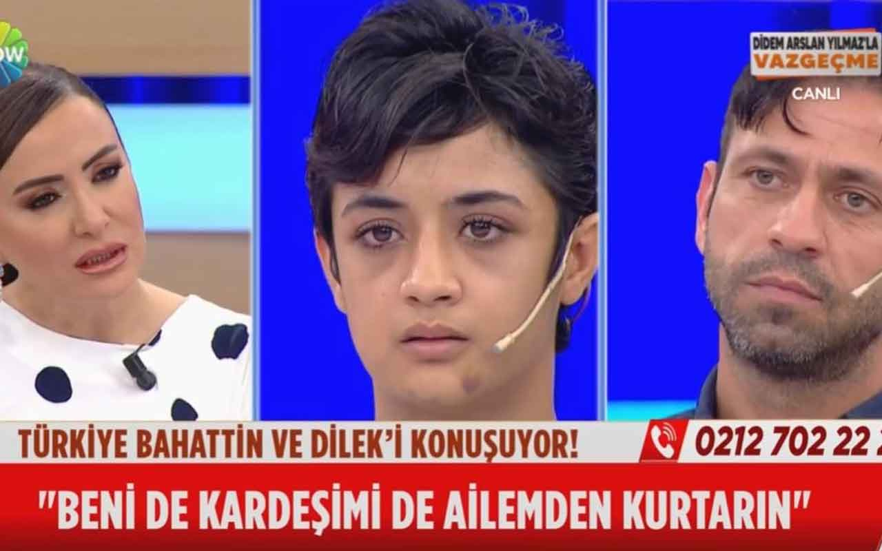 SHOW TV Didem Arslan'la Vazgeçme'de Türkiye'yi sarsan Dilek hikayesinde olay detay!