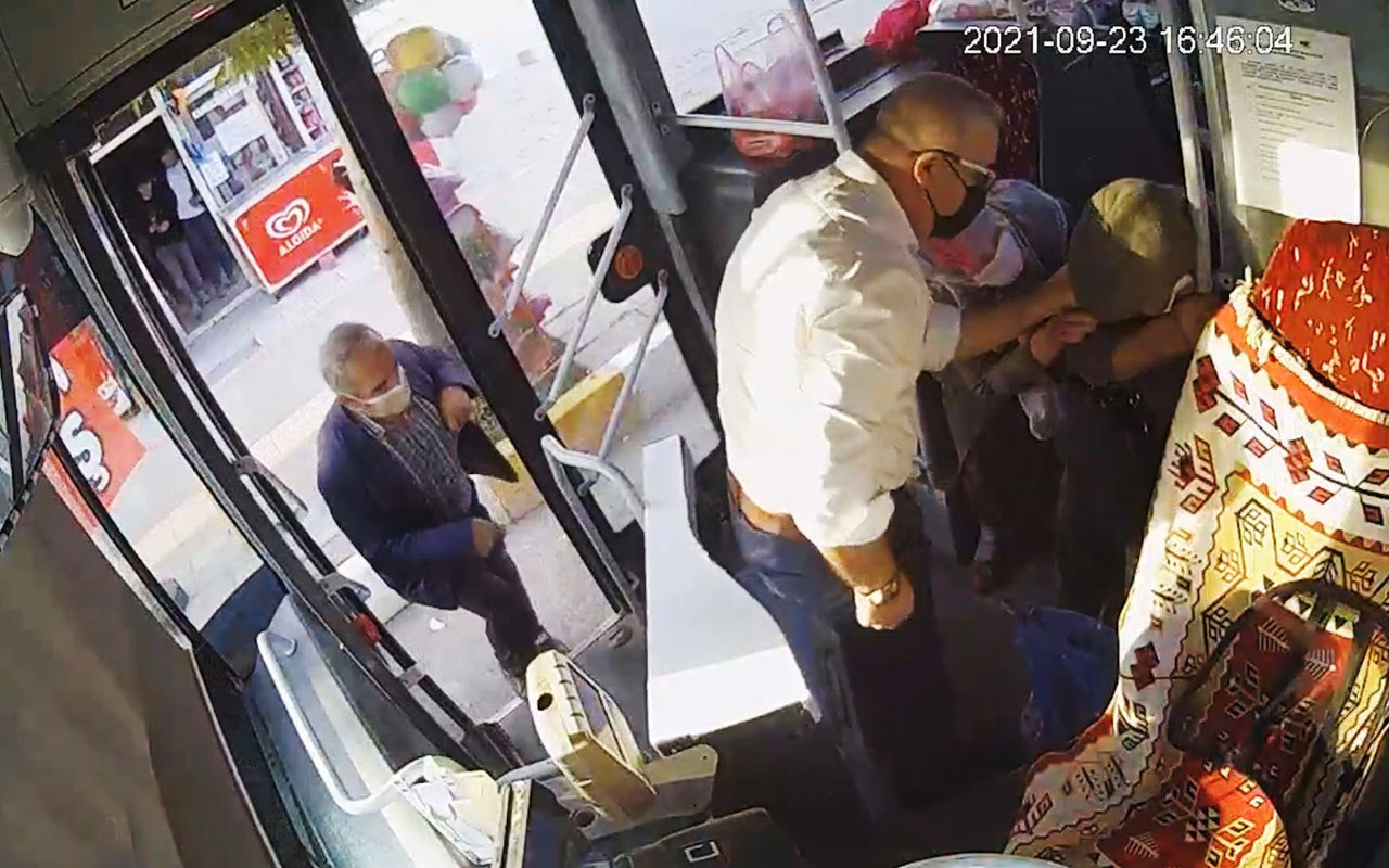 Van'da halk otobüsünde kalp krizi geçiren yolcuyu şoför hastaneye ulaştırdı
