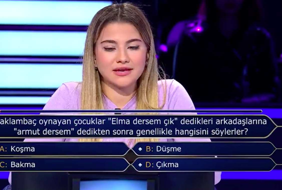 Kim Milyoner Olmak İster'de dünya üçüncüsünün elendiği soru alay konusu oldu