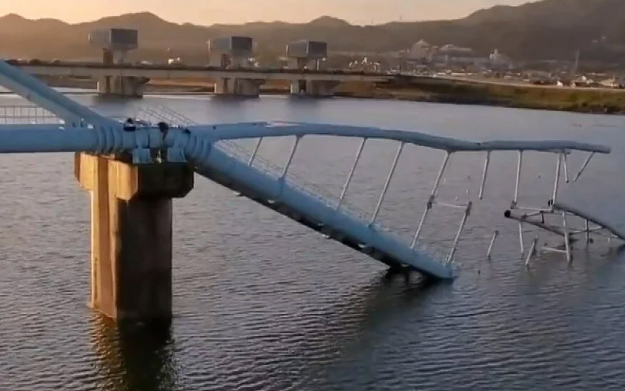 Su borularını taşıyan köprü çöktü! Hayat felç oldu: 60 bin hane susuz kaldı