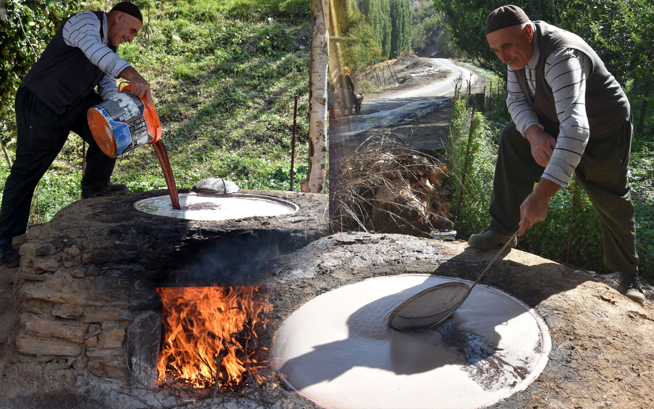 Bitlis'te 300 kilodan 35 kilo çıkıyor! Yapımı saatler sürüyor: Kilosu 50 TL