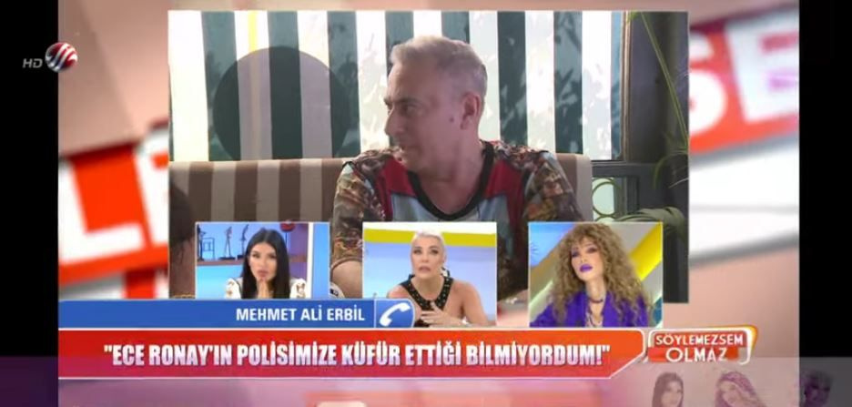 Mehmet Ali Erbil'den 'Kaşar Ece Ronay' skandalı sonrası Deniz Akkaya'ya: Sana bel altı vururum!