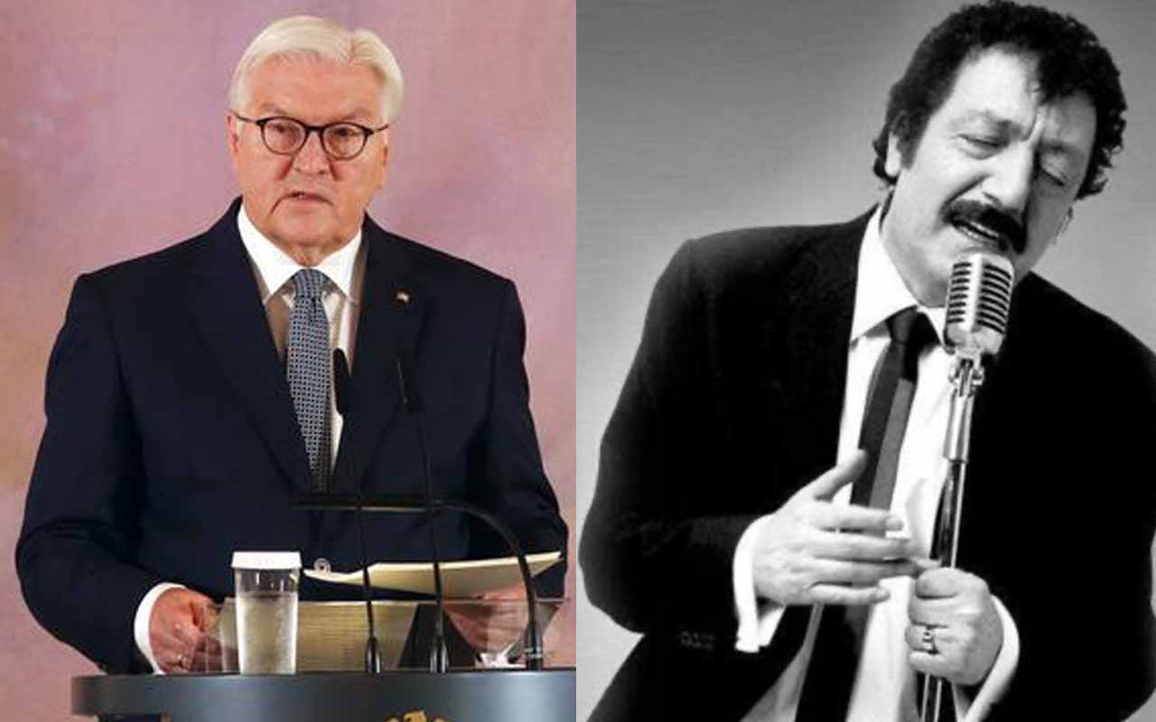 Almanya Cumhurbaşkanı Steinmeier 'Müslüm Baba' şarkısını beğeniyle dinledi