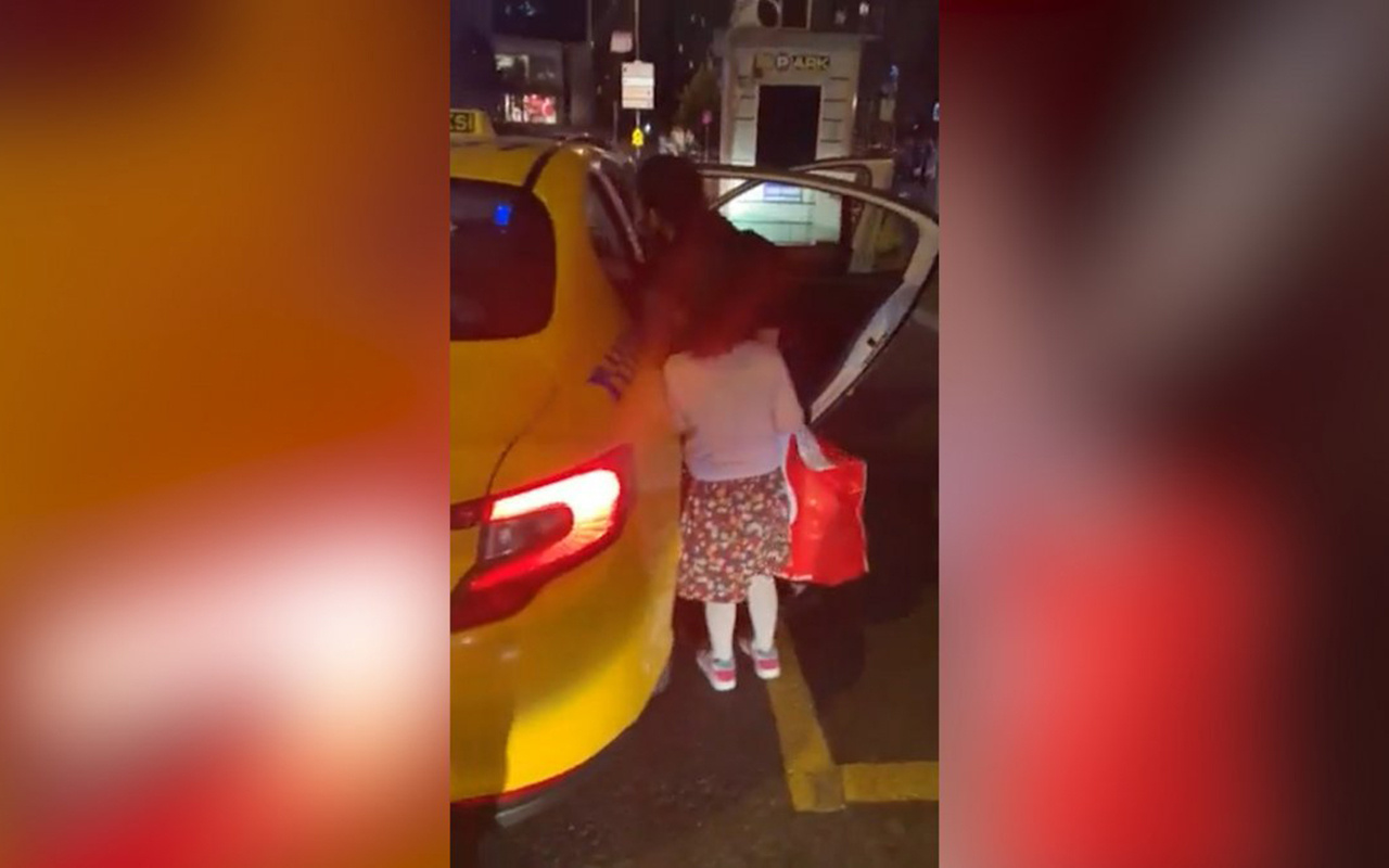 İstanbul Ataşehir'de bir taksici çocuklu yolcuyu almadı