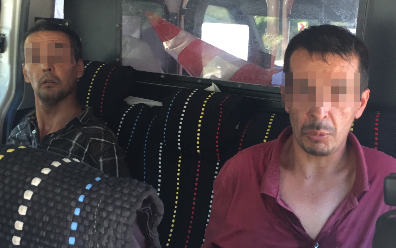 Adana Çukurova'da ormanı yakan iki kardeş yakalandı